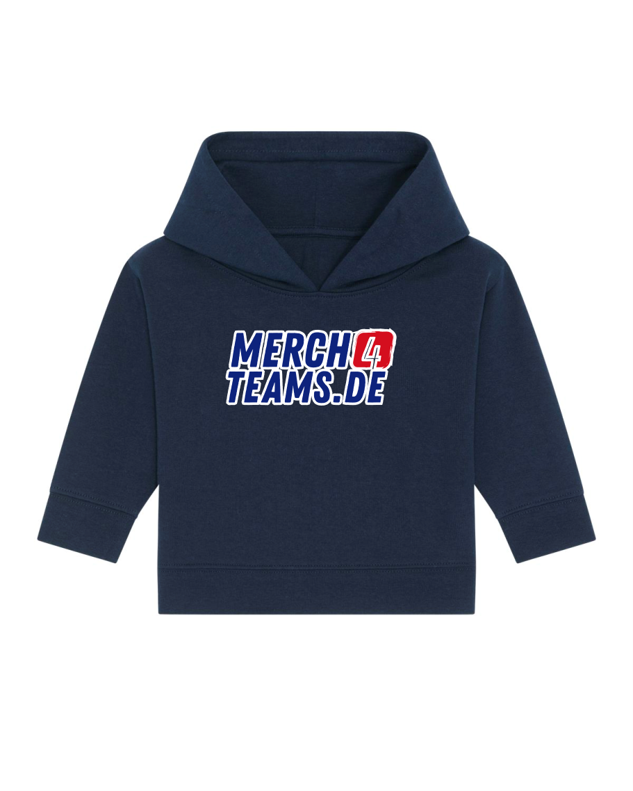 Der Merch4teams Baby-Kapuzensweatshirt  